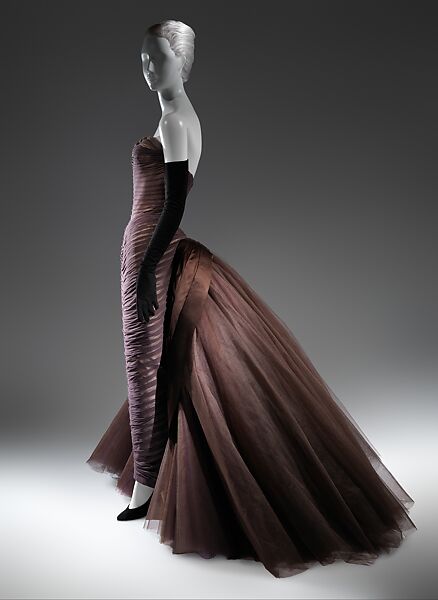 "Butterfly", Charles James (American, born Great Britain, 1906–1978), silk, synthetic, metal, American