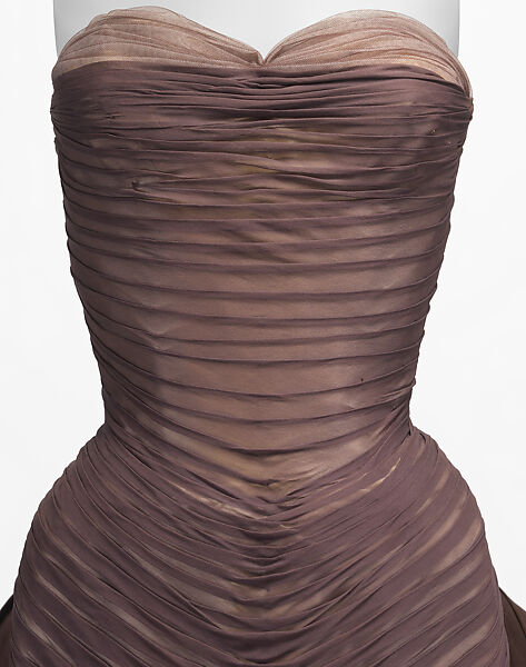 "Butterfly", Charles James (American, born Great Britain, 1906–1978), silk, synthetic, metal, American