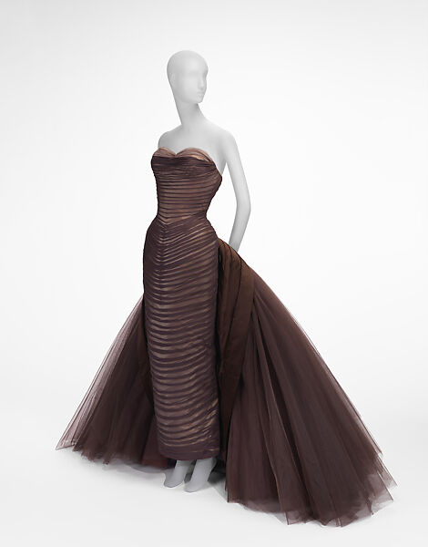 "Butterfly", Charles James (American, born Great Britain, 1906–1978), silk, synthetic, metal, American