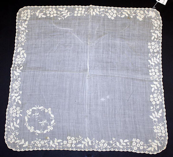 Handkerchief, cotton, French 