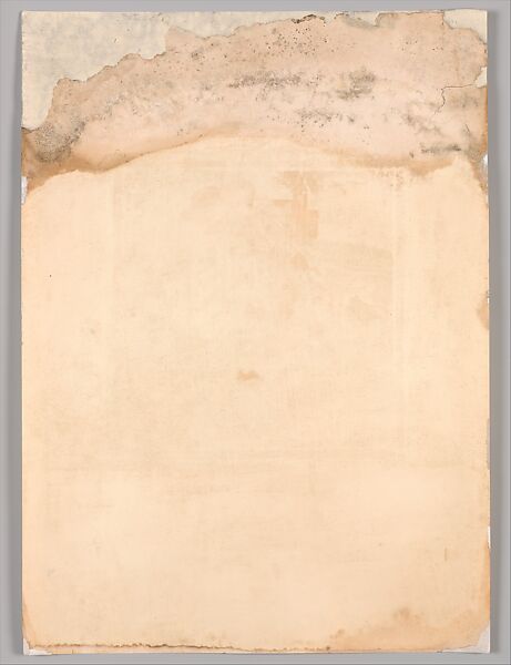 Design for window, Louis C. Tiffany (American, New York 1848–1933 New York), Watercolor on paper, American