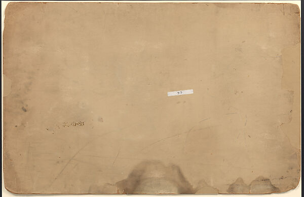 Suggestion for Three Upper Windows in Large Hall for Residence of Mr. T. Eaton, Toronto, Canada, Louis C. Tiffany (American, New York 1848–1933 New York), Gouache and watercolor on transparent paper over photograph collage (probably gelatin silver print) mounted on artist’s board with graphite; original mat, American