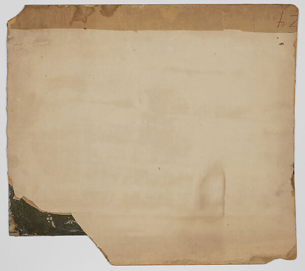 Design for altar wall, Louis C. Tiffany (American, New York 1848–1933 New York), Watercolor and graphite on paper mounted on board., American