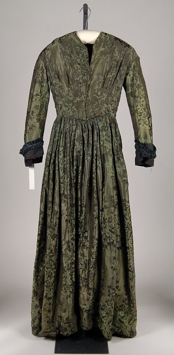 Afternoon dress, Silk, American 