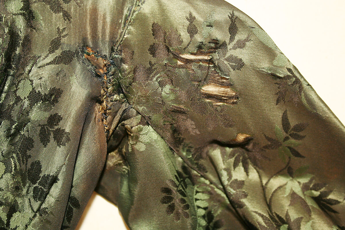Afternoon dress, Silk, American