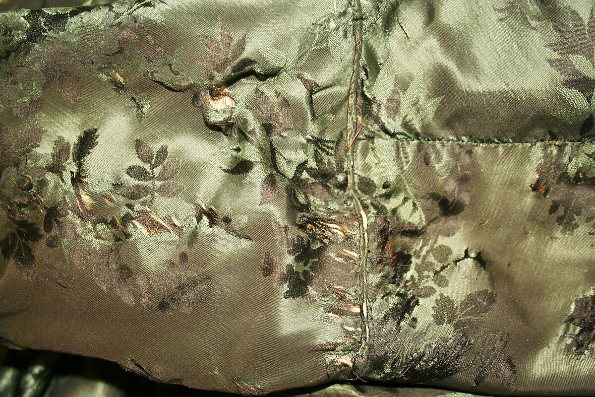 Afternoon dress, Silk, American