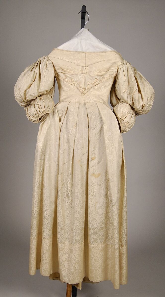 Wedding Dress, Silk, American 