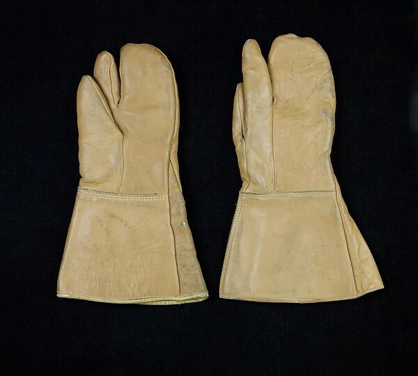 Military Gloves, Leather, American 