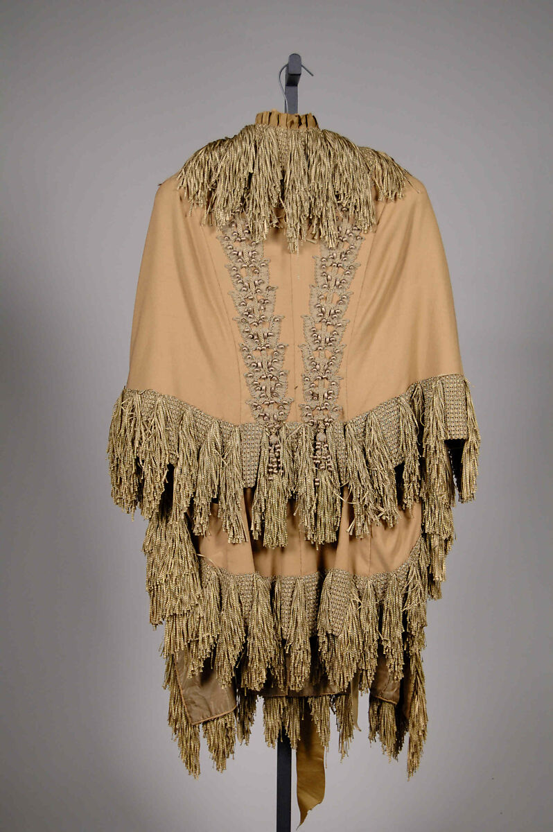 Dolman, Compagnie Lyonnaise (French), Wool, silk, French