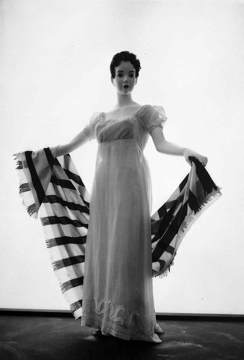 Wedding dress, Cotton, American