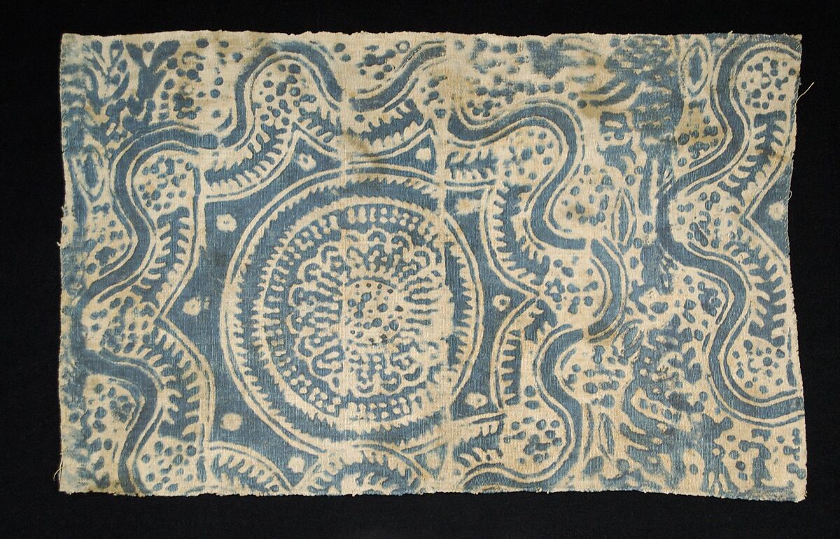 Textile fragment, LInen, Russian 