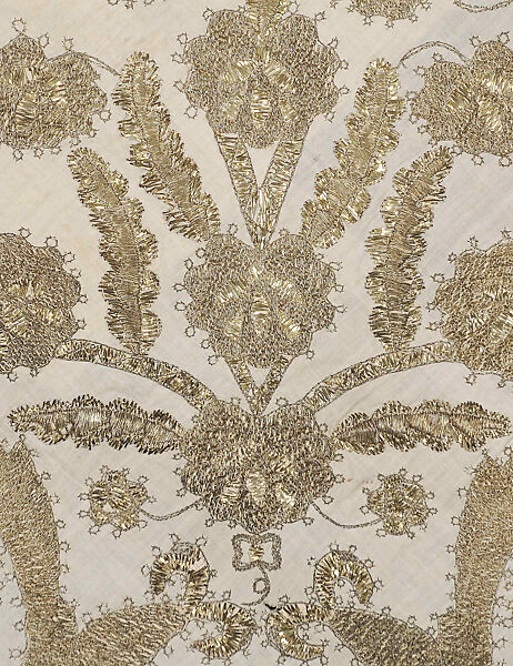 Headscarf, Cotton, metallic, metal, Russian