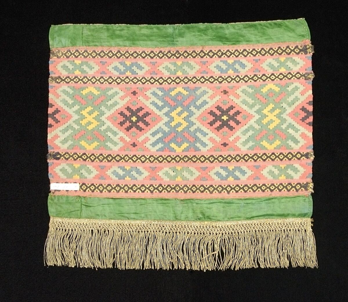 Textile, Silk, metallic, Russian