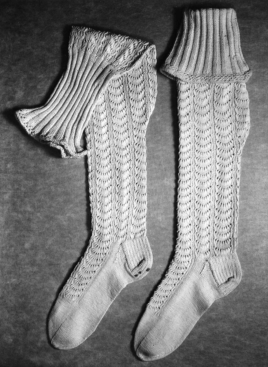 Stockings, Cotton, American