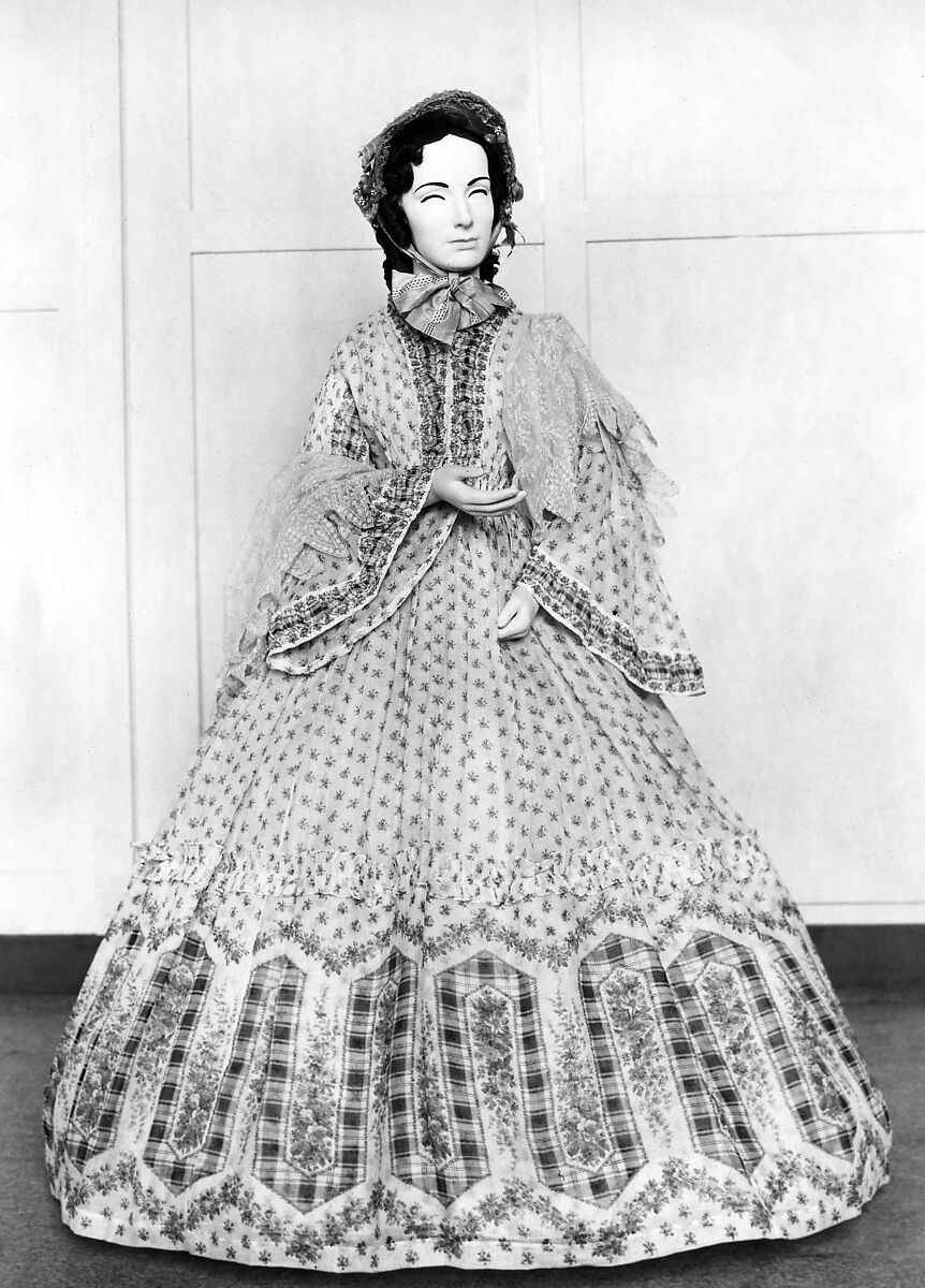 Dress, Cotton, American