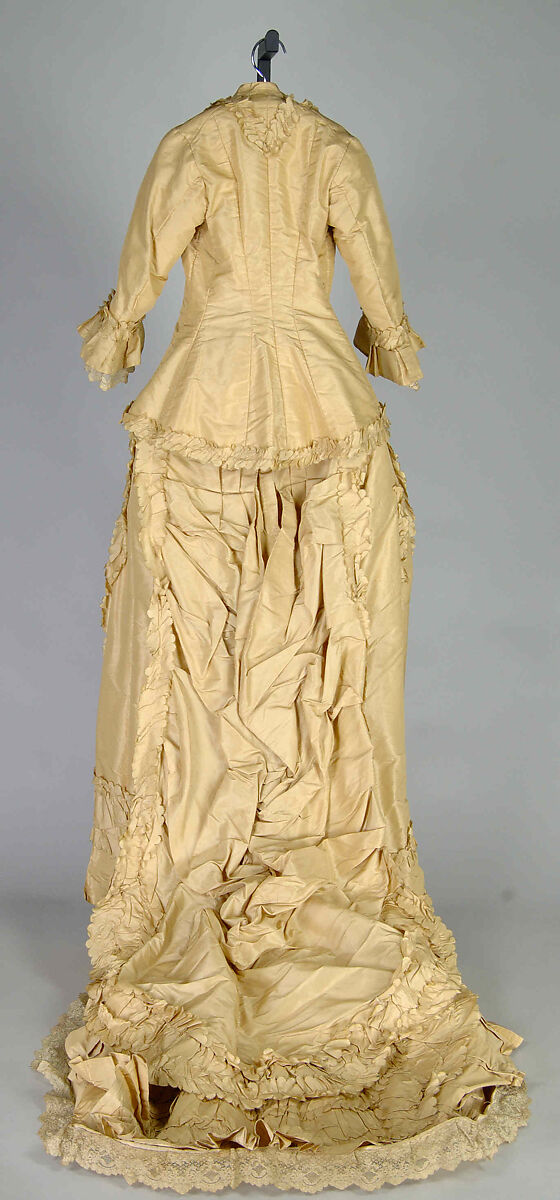 Wedding Dress, Silk, American