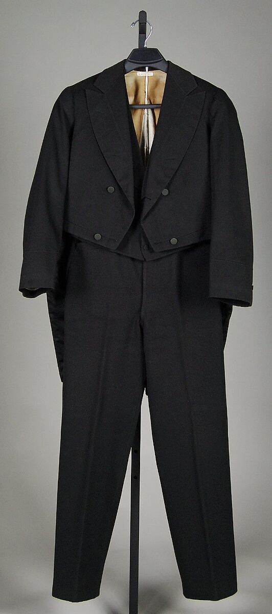 Wedding suit, (a) James Mitchell (American), Wool, American 