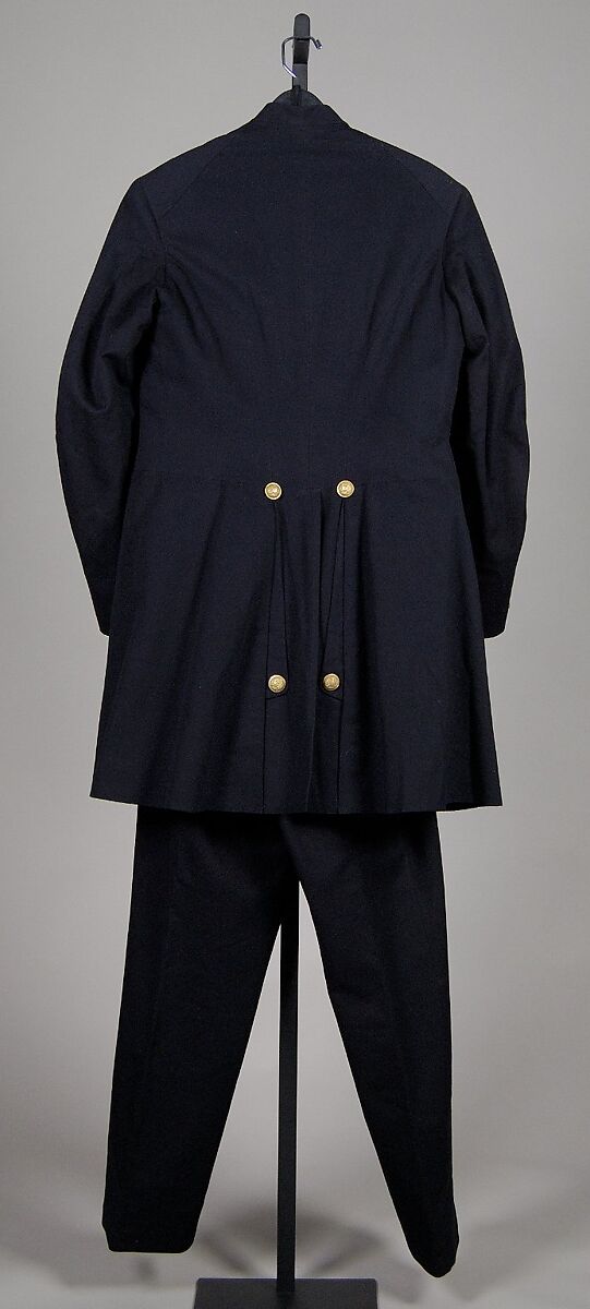 Military suit, Ware, Pratt &amp; Company (American), Wool, metallic, metal, American