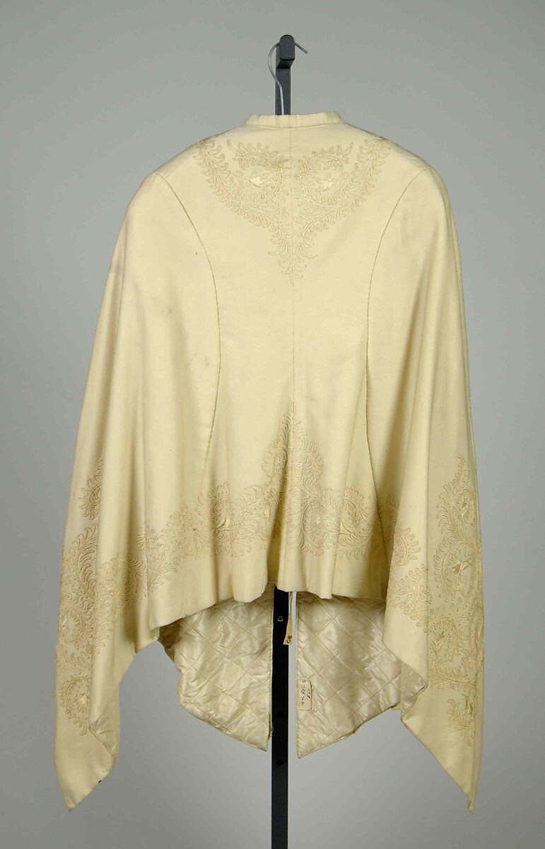 Dolman, Wool, silk, American