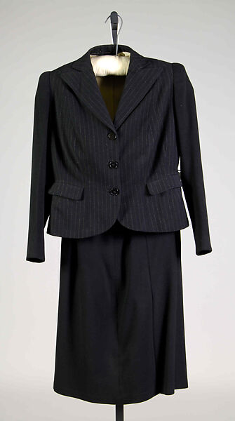 Suit, Attributed to Jacques Heim (French, 1899–1967), Wool, French 