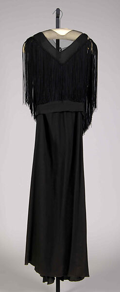 Evening dress, Madame Eta Hentz (American, born Hungary, 1895–1986), Silk, American 