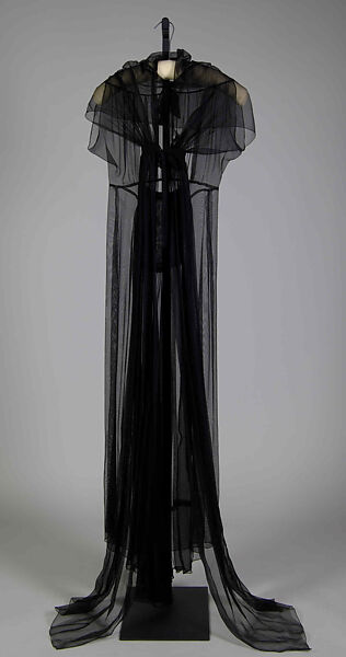 Evening dress, Madame Eta Hentz (American, born Hungary, 1895–1986), Silk, American 