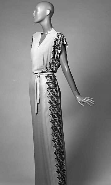 "Walls of Troy", Madame Eta Hentz (American, born Hungary, 1895–1986), Wool, American