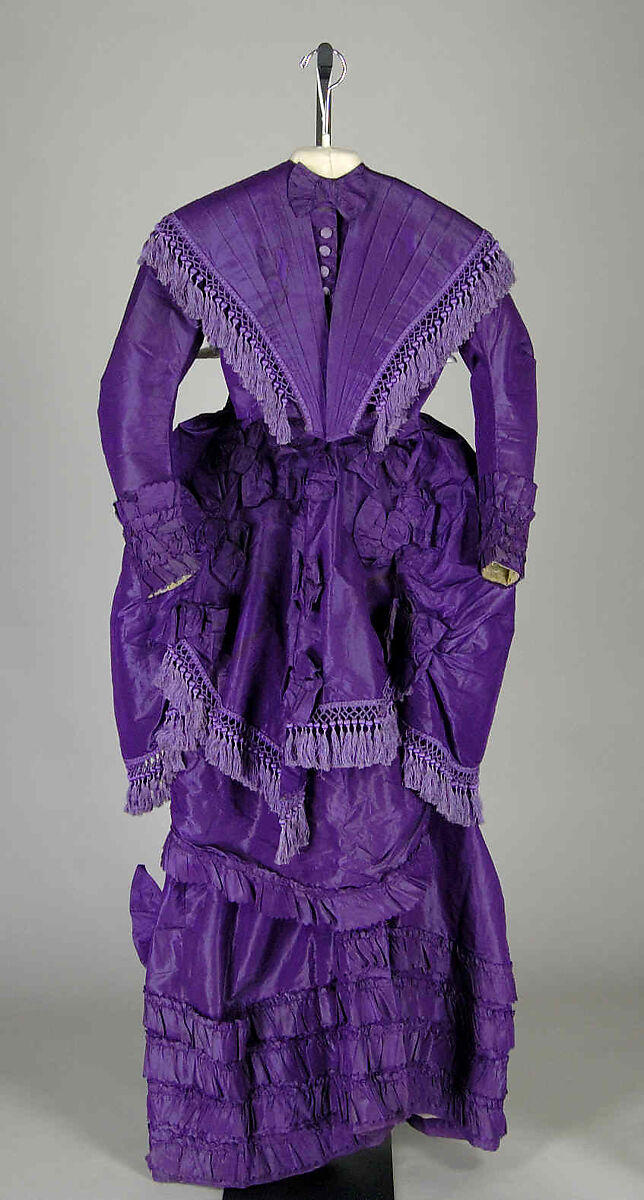 Afternoon dress, Mme. Esther Massieu, Silk, French 