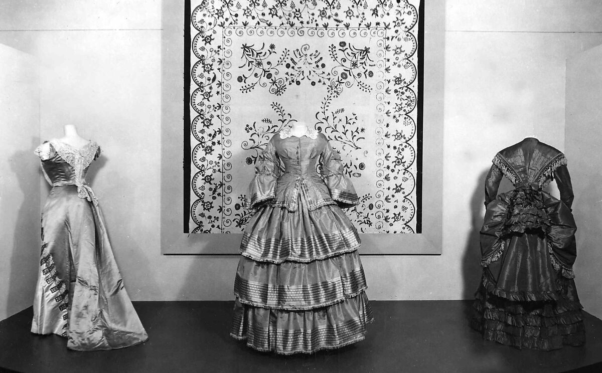 Afternoon dress, Mme. Esther Massieu, Silk, French