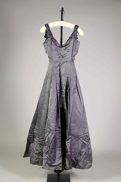 Evening ensemble, Madame Eta Hentz (American, born Hungary, 1895–1986), Silk, sequins , American 
