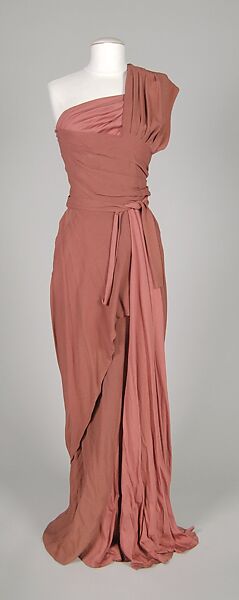 Evening dress, Madame Eta Hentz (American, born Hungary, 1895–1986), Synthetic, American 