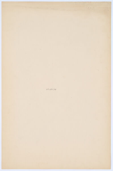 Design for hanging lantern, Louis C. Tiffany (American, New York 1848–1933 New York), Watercolor, graphite, and colored pencil on tracing paper mounted on board., American