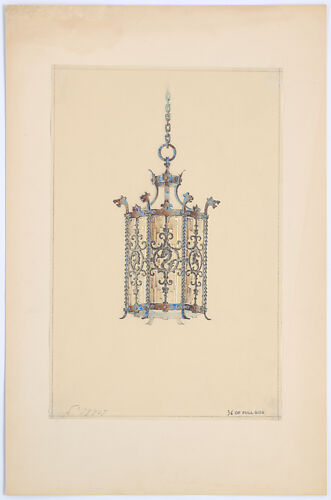 Design for hanging lantern