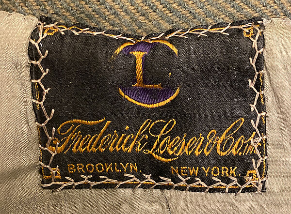 Coat, Frederick Loeser &amp; Company (American, founded 1860), Wool, American