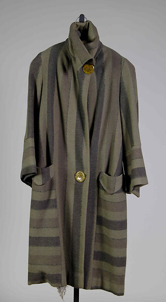 Coat, Frederick Loeser &amp; Company (American, founded 1860), Wool, American 