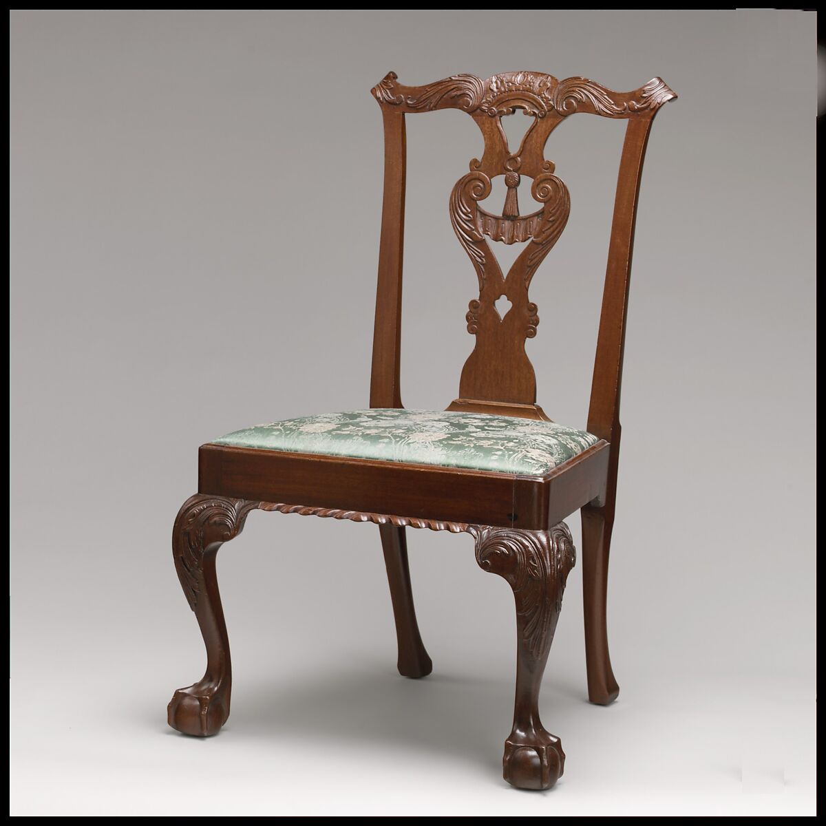 Side Chair, Mahogany, sweet gum, American 