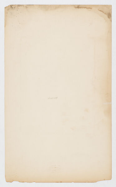 Design for sconce, Louis C. Tiffany (American, New York 1848–1933 New York), Pen and ink drawing on tissue paper mounted on board, American