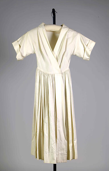 Dress, Carolyn Schnurer (American, born New York, 1908–1998 Palm Beach, Florida), Cotton, American 
