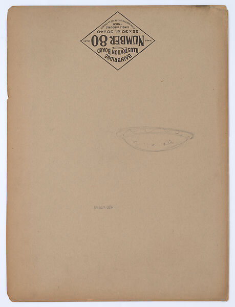 Design for ceiling fixture, Louis C. Tiffany (American, New York 1848–1933 New York), Graphite and colored pencil drawing on tissue paper mounted on board., American
