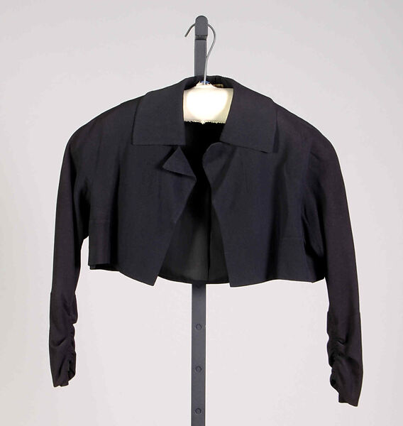Evening jacket, Mainbocher (French and American, founded 1930), Silk, wool , American 