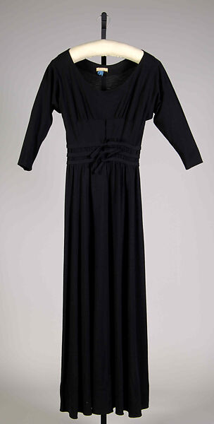 Dress, Valentina (American, born Kyiv 1899–1989), Wool, American 