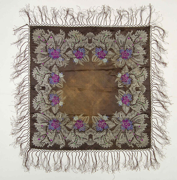 Scarf, Silk, European