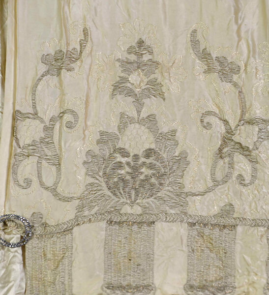 Evening dress, Callot Soeurs (French, active 1895–1937), Silk, metallic, French