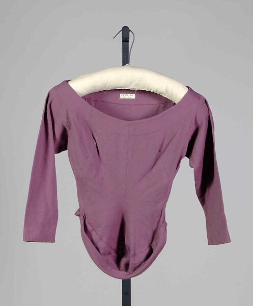 Blouse, Valentina (American, born Kyiv 1899–1989), Wool, American 