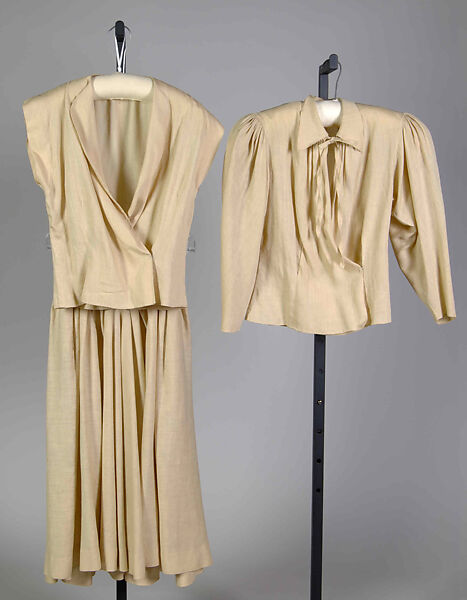 Ensemble, Valentina (American, born Kyiv 1899–1989), Linen, American 