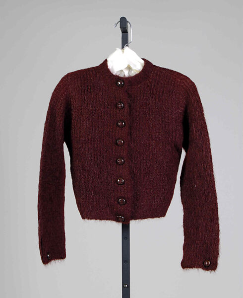 Sweater, Hermès (French, founded 1837), Wool, French 