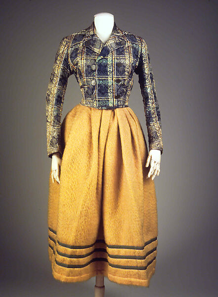 Jacket, Wallach (German), Silk, German 