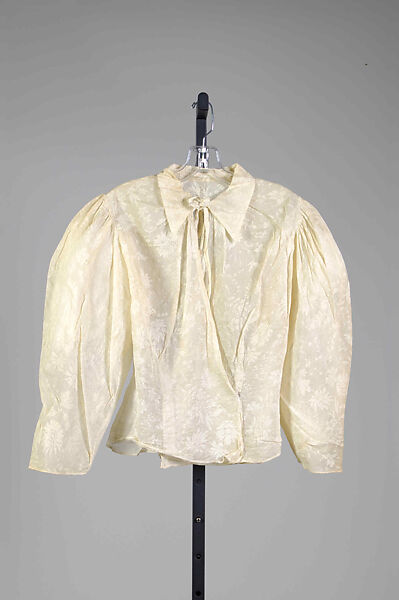 Blouse, (probably) Valentina (American, born Kyiv 1899–1989), Cotton, probably American 