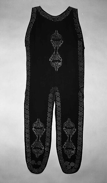 Evening overdress, Attributed to Gallenga (Italian, 1918–1974), Silk, metallic, Italian