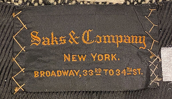 Riding Habit, Saks &amp; Company (American, 1902–1924), Wool, leather, American